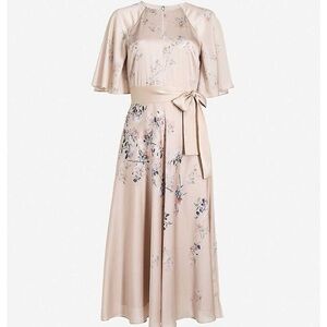 TED BAKER ERLA bouquet midi dress